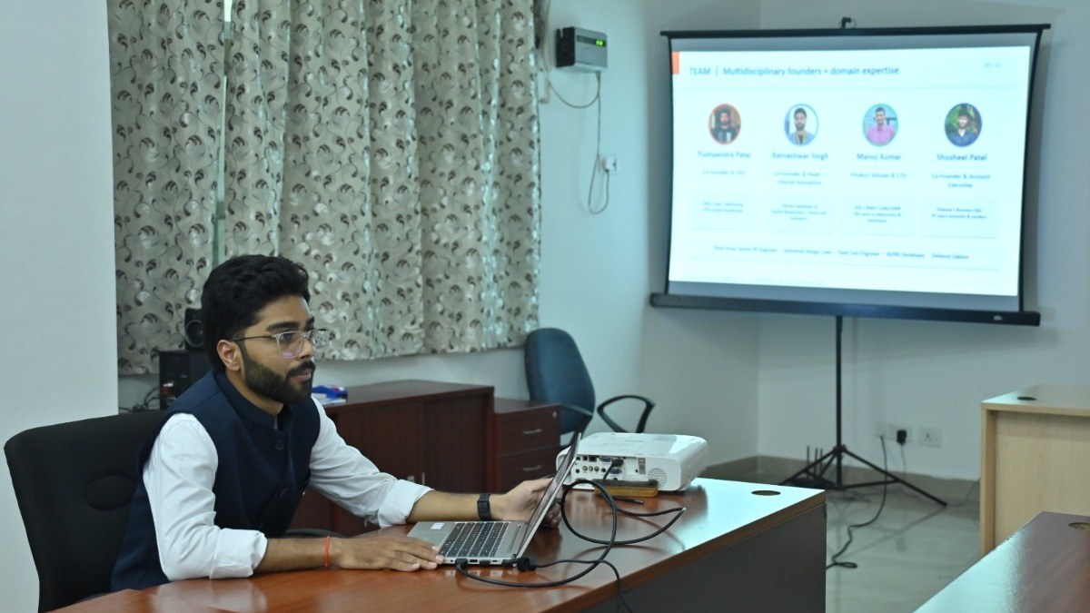 Aaryavarta Pitches HVIS at the Bihar Startup Showcase, CIMP Patna