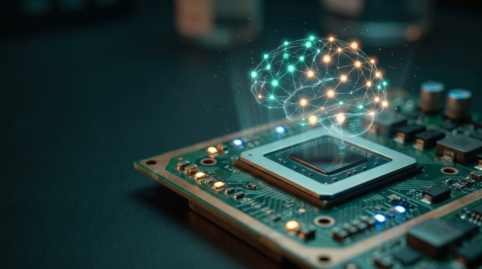 Edge AI processor analyzing bio-signal data on-device